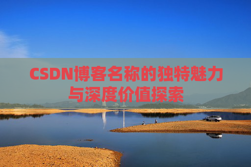 CSDN博客名称的独特魅力与深度价值探索